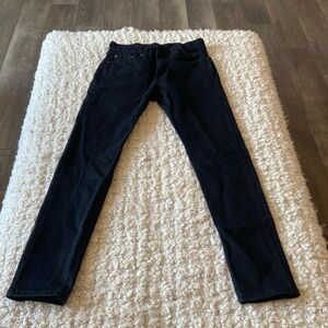 Levi’s 512 , black jeans.